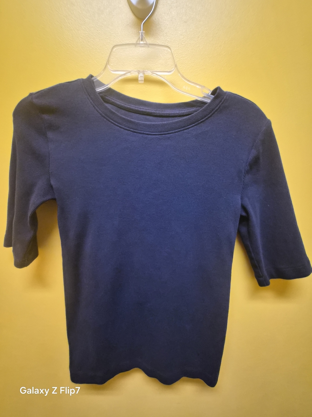 LOFT Navy Short-Sleeve Kids Tee